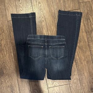 Jordache Women's Dark Indigo Straight Leg Jeans